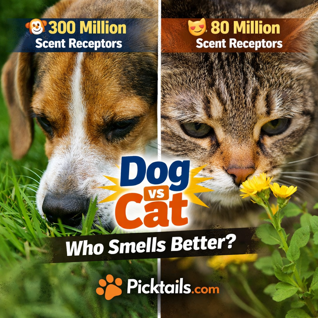 Dog vs Cat: Who Has the Best Sniffing Skills?